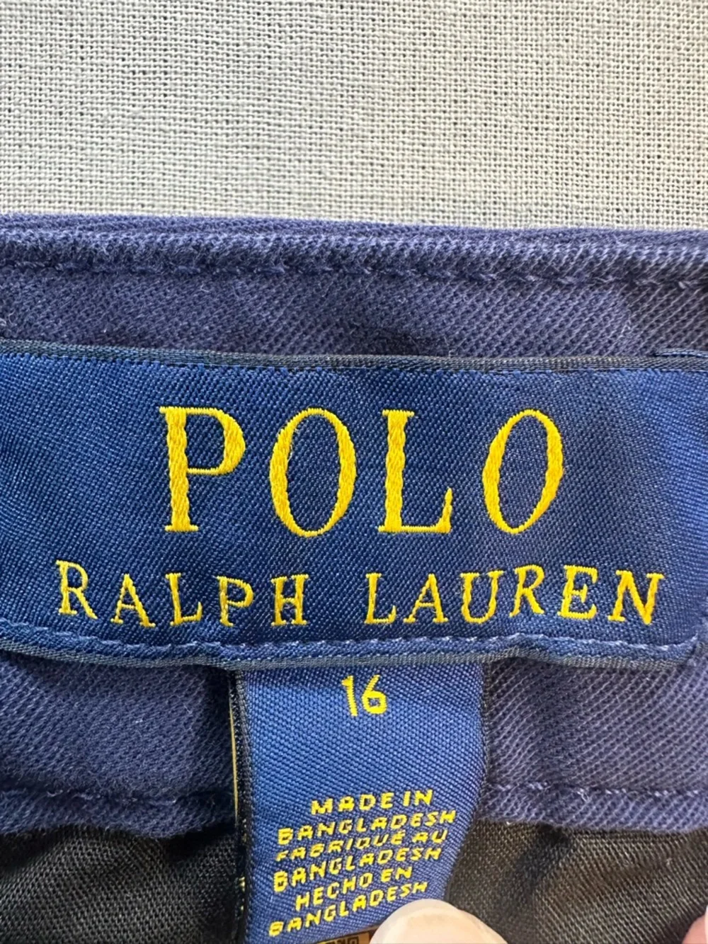 Polo Ralph Lauren Classic Chino Navy Shorts‎